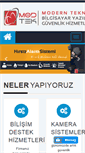 Mobile Screenshot of modernteknik.net